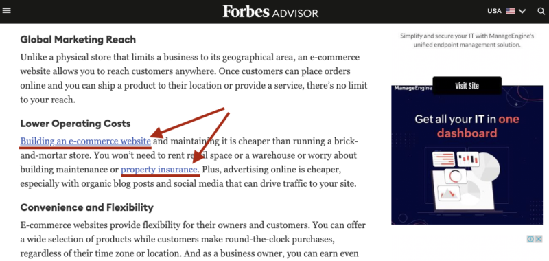 backlinks from forbes